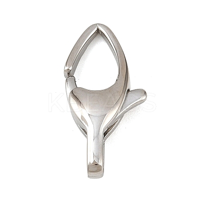 316 Stainless Steel Lobster Claw Clasps LS-STAS-C154-02C-P-1