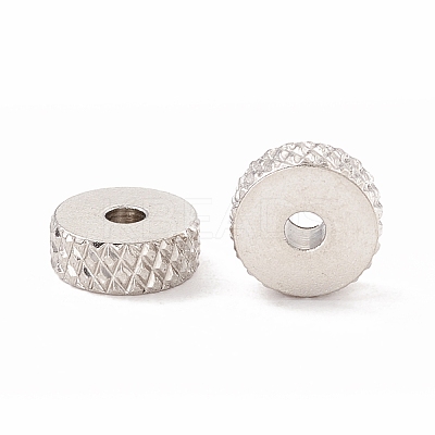 Non-Tarnish 201 Stainless Steel Spacer Beads STAS-A057-25C-P-1