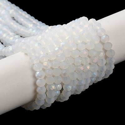 Imitation Jade Glass Beads Strands X1-EGLA-A034-J3mm-MB06-1