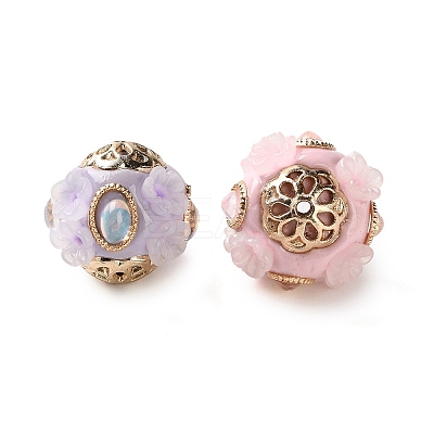 Handmade Polymer Clay Indonesia Beads IPDL-H001-08KCG-1