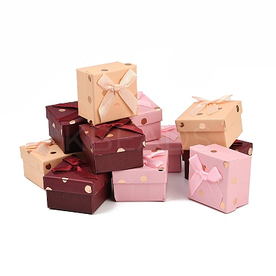 12Pcs Cardboard Ring Boxes CBOX-FP0001-03-1