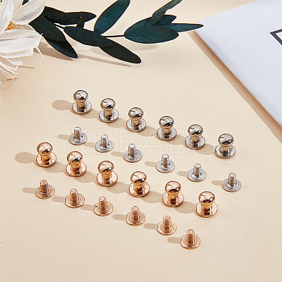 50Pcs Alloy Round Head Knobs for Small Jewelry Box Making DIY-GF0012-49KCG-1