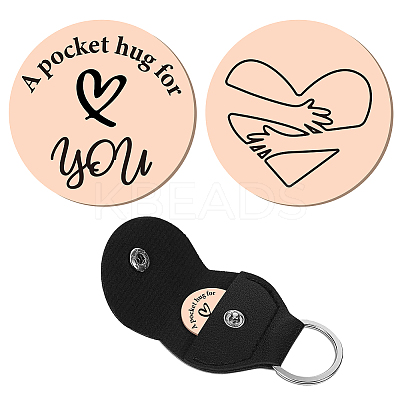 2Pcs 2 Style PU Leather Guitar Clip AJEW-CN0001-21S-1