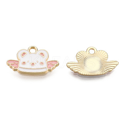 Alloy Enamel Pendants PALLOY-N170-034C-NR-1