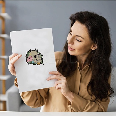 Plastic Stamps DIY-WH20018-0040-1