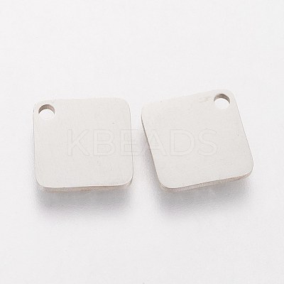Tarnish Resistant 304 Stainless Steel Charms STAS-Q201-T413-1