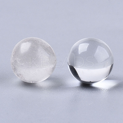 Natural Quartz Crystal Beads G-R483-14-8mm-1