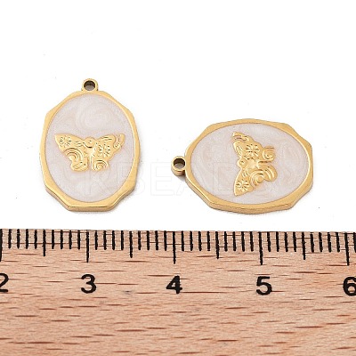 Ion Plating(IP) 316 Surgical Stainless Steel Pendants STAS-U014-43G-1