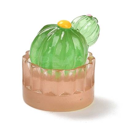 Luminous Resin Ornaments DJEW-K018-01F-1