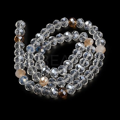 Glass Beads Strands EGLA-A034-M10mm-37-1