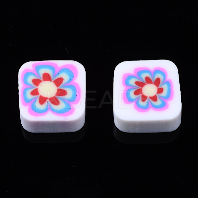 Handmade Polymer Clay Beads CLAY-N008-034G-1