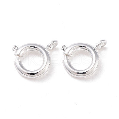 Eco-friendly Brass Spring Ring Clasps LS-KK-D082-01B-S-1
