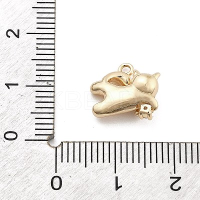 Brass Micro Pave Cubic Zirconia Pendants LS-KK-M306-06G-05-1