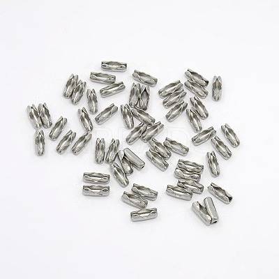 Tarnish Resistant 304 Stainless Steel Ball Chain Connectors STAS-Q018-1-1
