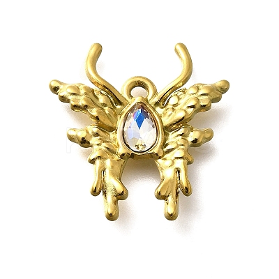 304 Stainless Steel Pendants STAS-Q346-14G-09-1