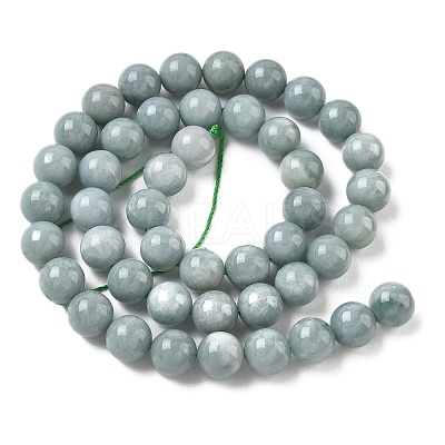 Natural Myanmar Jadeite Beads Strands G-B099-C07-04-1