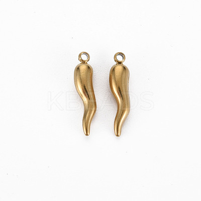 Ion Plating(IP) 304 304 Stainless Steel Charms STAS-N097-105LG-NR-1