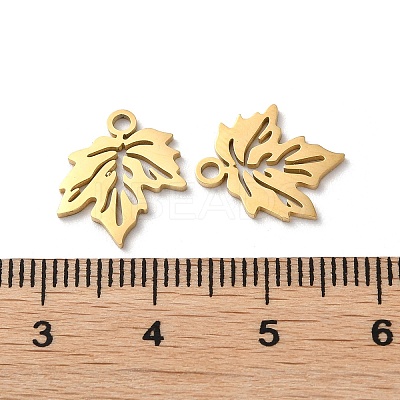 Ion Plating(IP) 304 Stainless Steel Charms STAS-Q303-15G-1