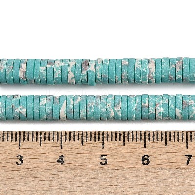 Dyed Synthetic Imperial Jasper Beads Strands G-A272-C06-06-1