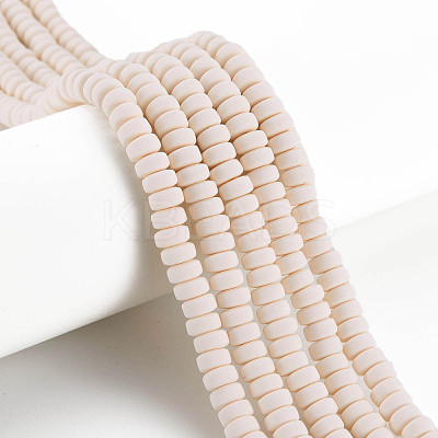 Handmade Polymer Clay Beads Strands X-CLAY-N008-117-1