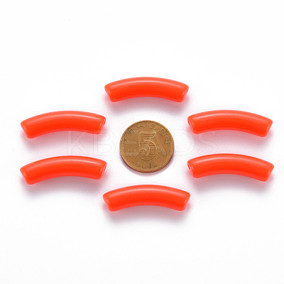 Opaque Acrylic Beads MACR-S372-002B-S026-1