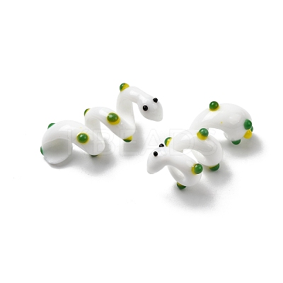 Handmade Lampwork Enamel Beads LAMP-K039-35G-1