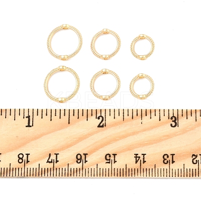 60Pcs 3 Styles Rack Plating Alloy Bead Frames FIND-FS0003-45-1