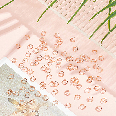 300Pcs 304 Stainless Steel Open Jump Rings STAS-LP0001-40RG-03-1