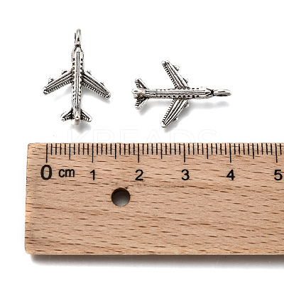 Tibetan Style Alloy Pendants TIBEB-A101638-AS-FF-1