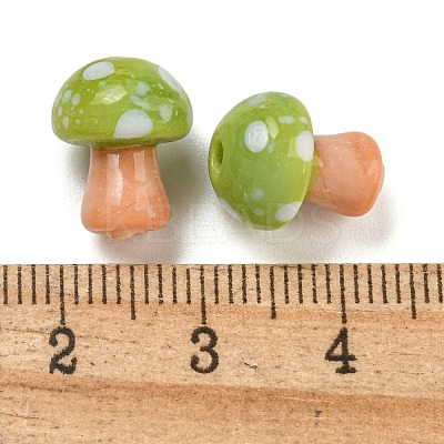 Handmade Lampwork Beads LAMP-F034-01B-1