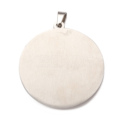 Non-Tarnish 304 Stainless Steel Pendants STAS-P321-01P-1