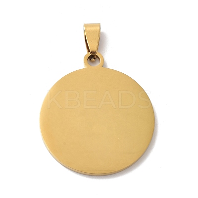 201 Stainless Steel Pendants FIND-Z002-03G-1