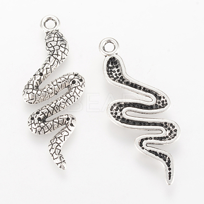 Tibetan Style Alloy Pendants TIBEP-Q064-37AS-NR-1