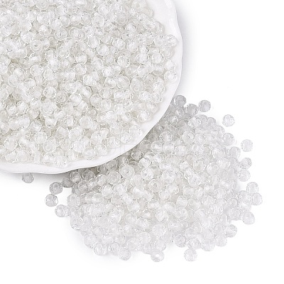 FGB Grade A Transparent Glass Seed Beads SEED-Q040-03A-12-1