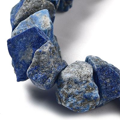 Raw Rough Natural Lapis Lazuli Beads Strands G-P528-A14-01-1