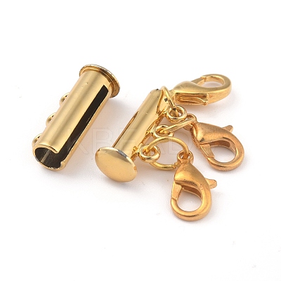 Alloy Magnetic Slide Lock Clasps LS-X-PALLOY-YW0001-17G-1