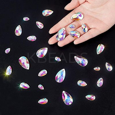 5 Size Sew on Rhinestone RGLA-FG0001-01-1