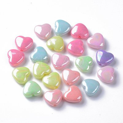 Opaque Acrylic Beads X-MACR-Q239-003-1