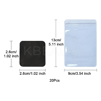 20Pcs Anti-Tarnish Strip Tabs AJEW-YW0001-15D-1