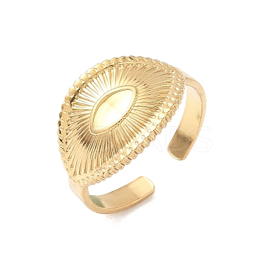 304 Stainless Steel Cuff Rings LS-RJEW-S626-10G-C-1