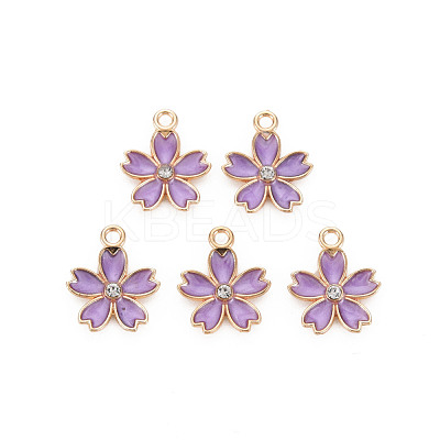 Alloy Enamel Pendants ENAM-S121-052E-1
