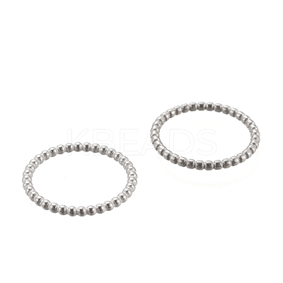 Tarnish Resistant 304 Stainless Steel Linking Rings STAS-L224-055C-P-1