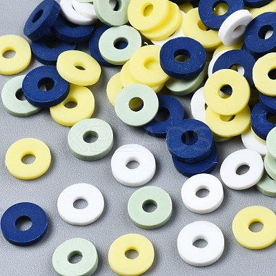 Handmade Polymer Clay Beads CLAY-T019-02B-44-1
