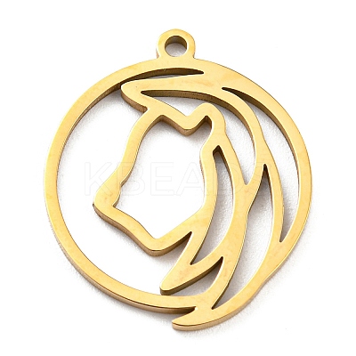 304 Stainless Steel Pendants STAS-Z043-01E-1