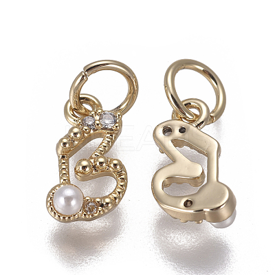 Brass Charms KK-L179-08B-G-1