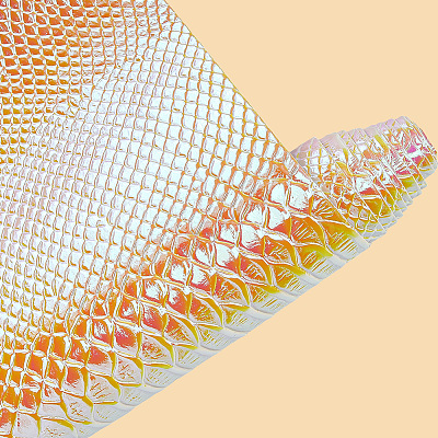 Laser PU Leather Fabric DIY-WH20032-57G-1