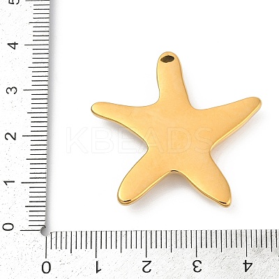304 Stainless Steel Pendants STAS-L283-06G-1