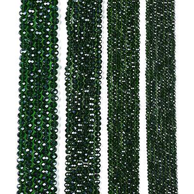 Electroplate Glass Beads Strands LS-EGLA-A044-T6mm-A24-1