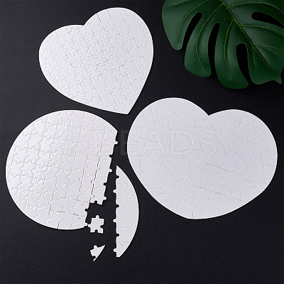 Paper Heat Press Thermal Transfer Crafts Puzzle AJEW-TA0001-20-1