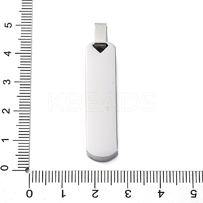 304 Stainless Steel Pendants X-STAS-U043-09P-1